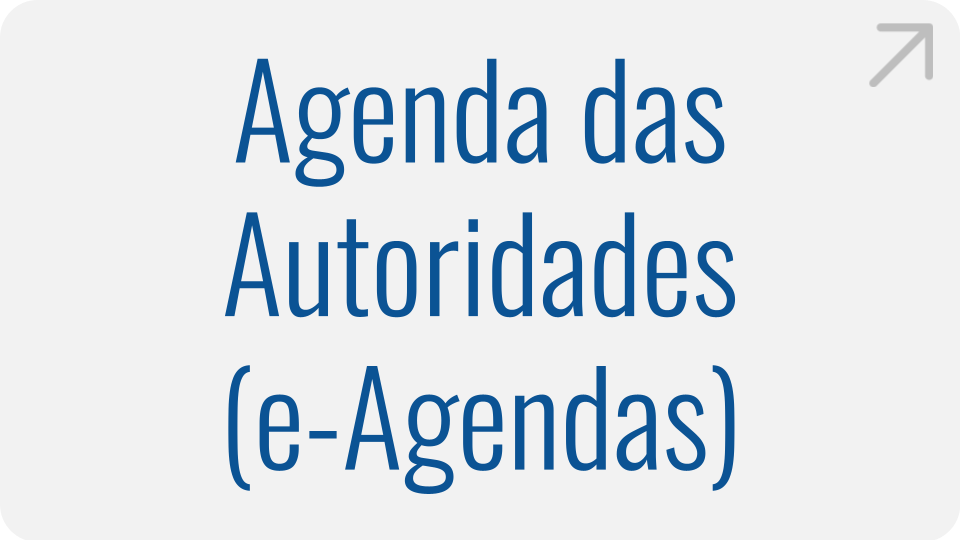 Agenda das Autoridades (e-Agendas) Agenda das Autoridades (e-Agendas)