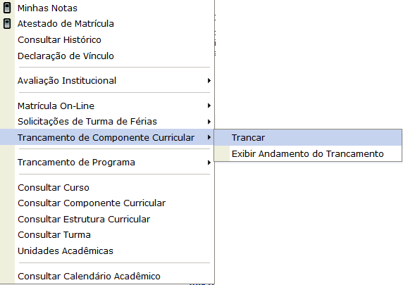 trancamentocomponenet