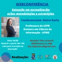 Webconferência - extensão e normalização