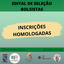 Inscrições homologadas - Extensão 2021