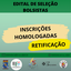 Inscrições homologadas - Extensão 2021 - Retificação