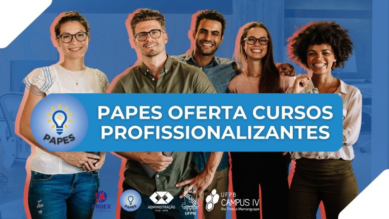 O PAPES - Projeto de Apoio à profissionalização e ao empreendedorismo social abre inscrições para novas turmas com início previsto para o mês de abril