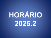 Horário 2025.2
