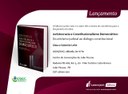 Lançamento do Livro "Juristocracia e Constitucionalismo Democrático: Do ativismo judicial ao diálogo constitucional
