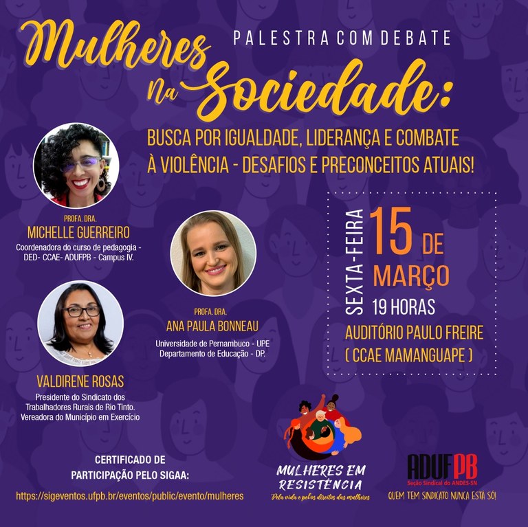 Mulheres na Sociedade