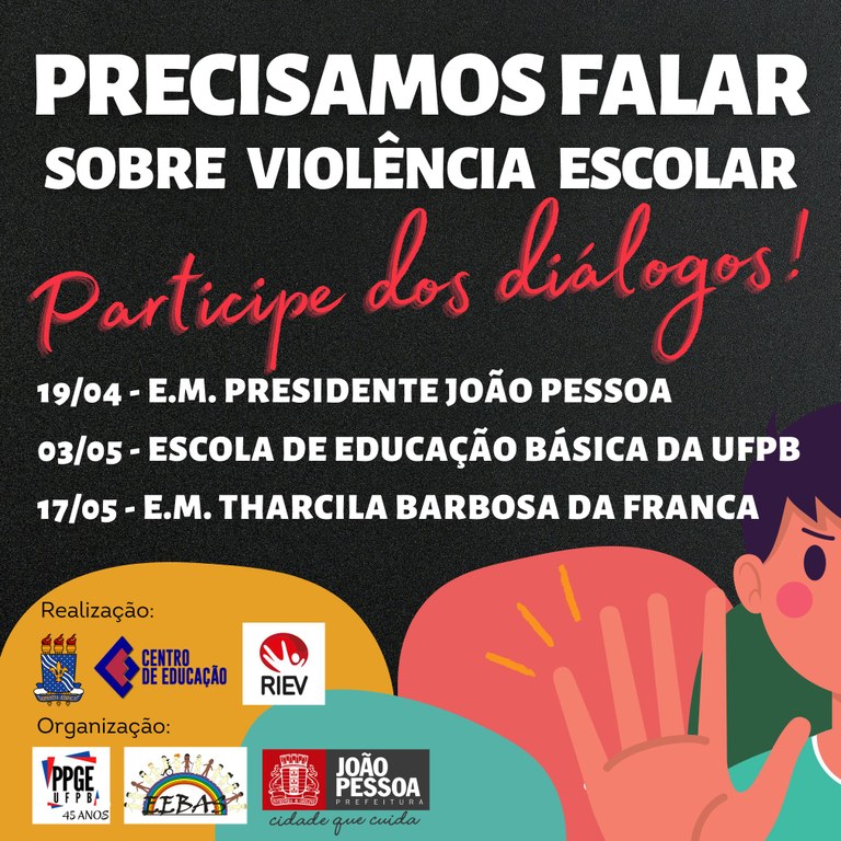 Diálogos sobre Violência Escolar