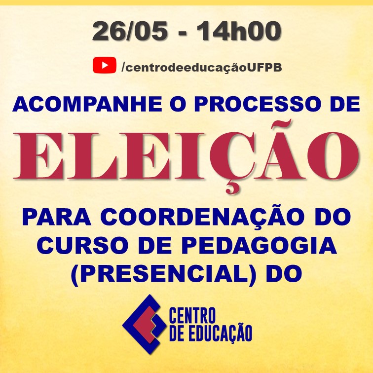 Eleição para Coordenação de Curso