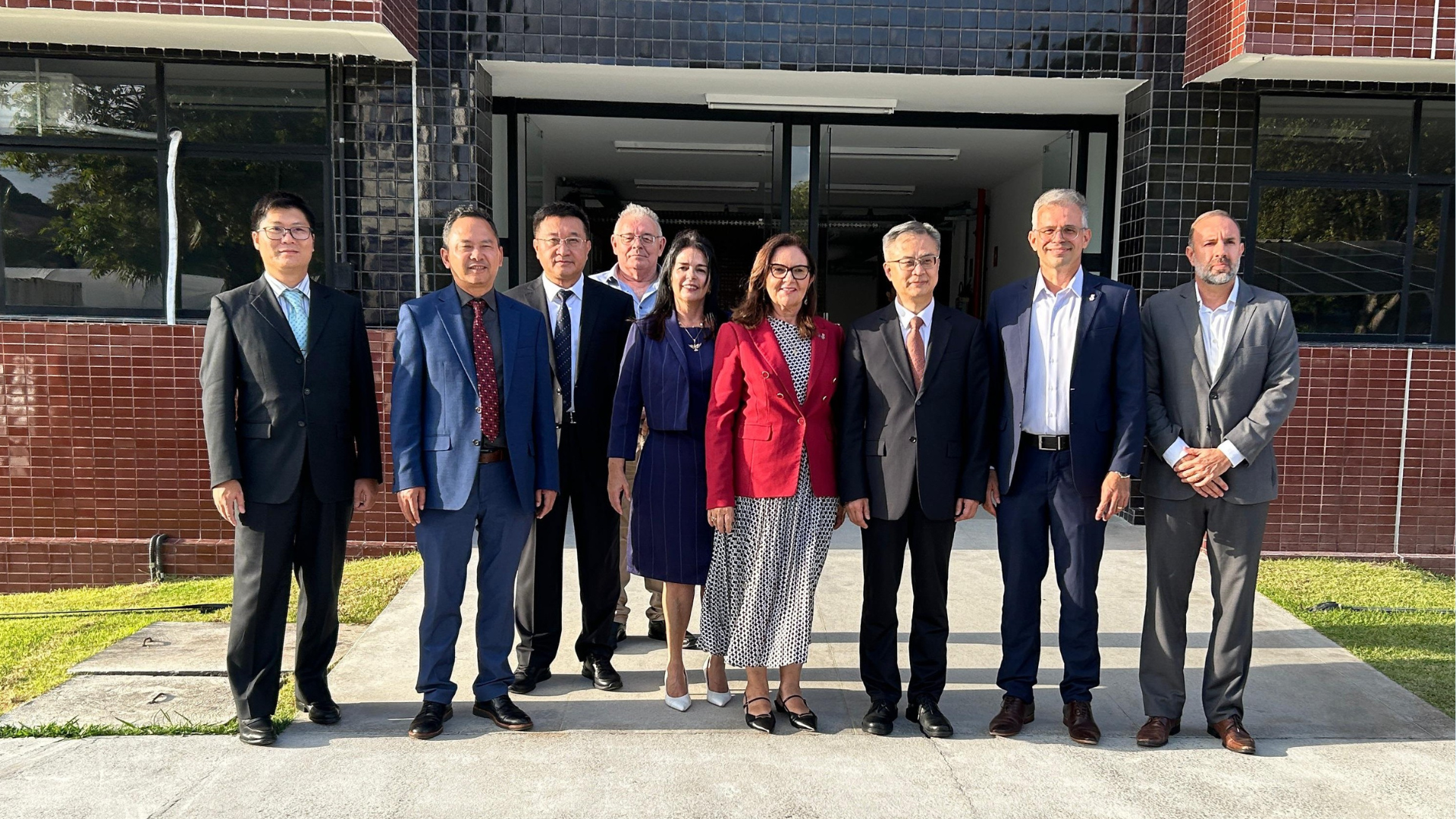CEAR recebe visita de reitora da UFPB e delegação chinesa com o objetivo de firmar parcerias Foto: Aline Lins
