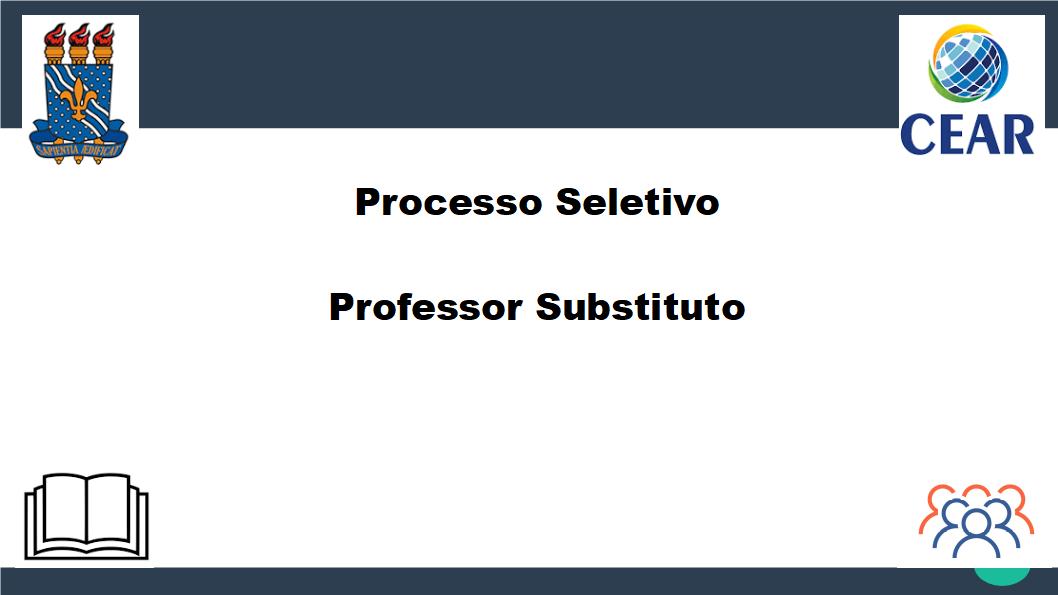 PSS - PROFESSOR SUBSTITUTO