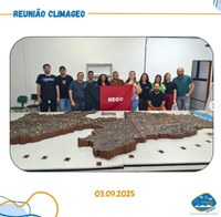 Setembro começando com planejamento e trabalho em equipe no CLIMAGEO!