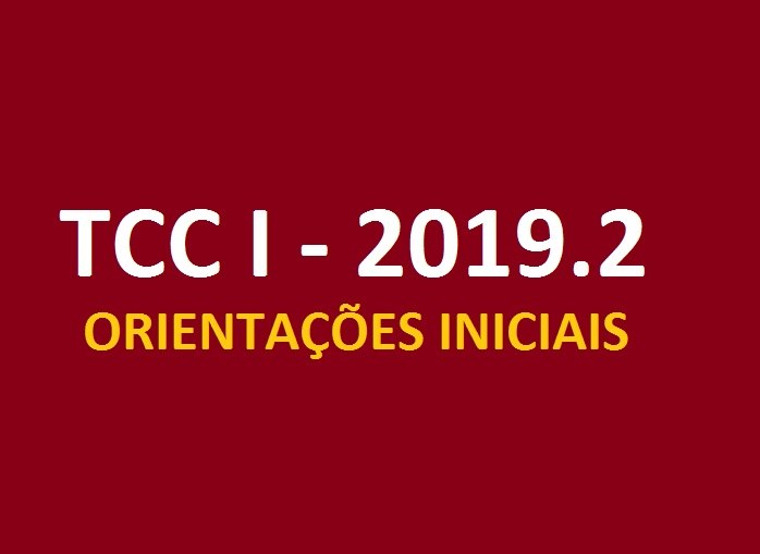 TCC I 2019.2