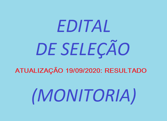 MONITORIA (ÉTICA)