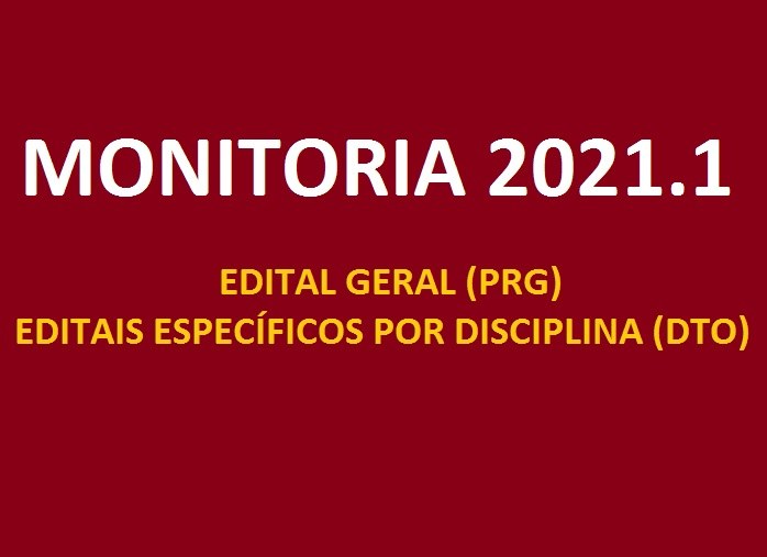MONITORIA DTO 2021.1