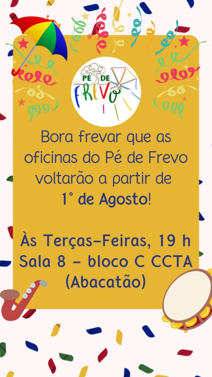 Oficinas do Pé de Frevo