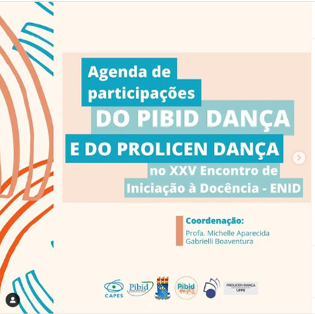 PIBID e PROLICEN Dança 2023