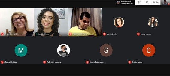 Apresentação da estudante: Isabela Cristiny Isidro da Silva