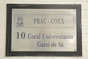 Coral Universitário-Placa
