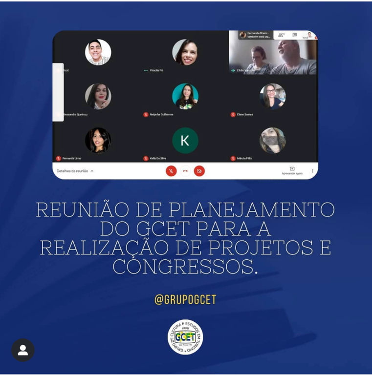 Reunião GCET 2021