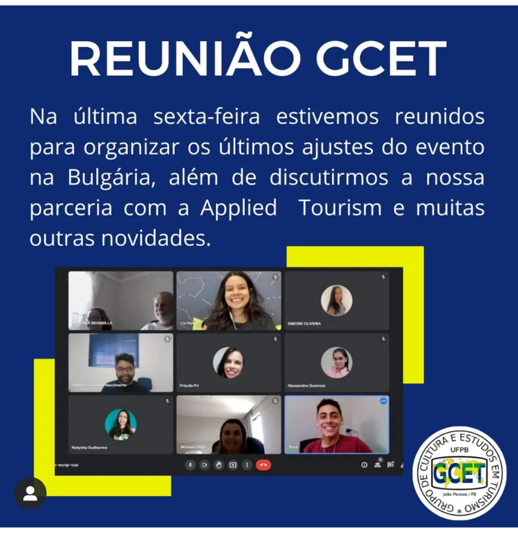 Reunião GCET 2021