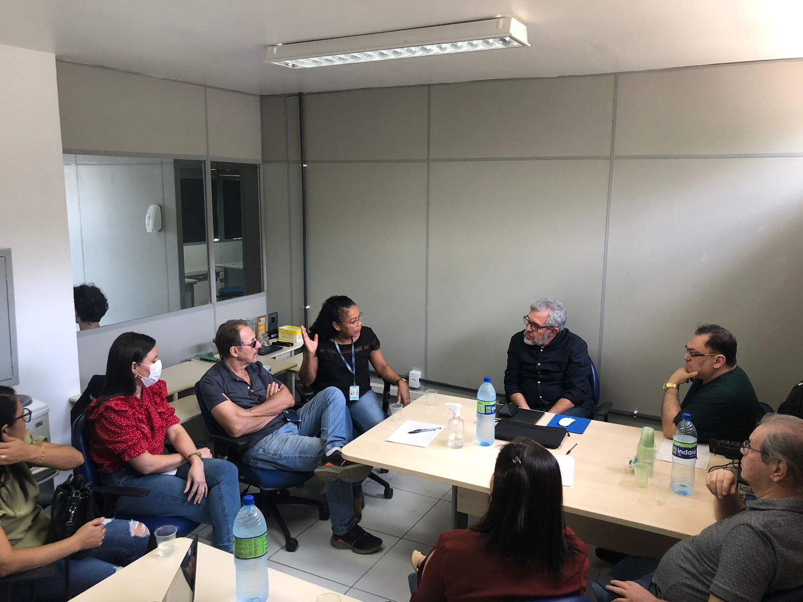 Participantes da reunião.