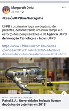 A UFPB é Campeã em depósito de patentes de invenções, de acordo com o INPI.