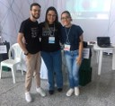 Integrantes da Equipe de Inovação Tecnológica em Saúde (ELITS-UFPB) na Expotec 2019.