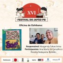 Oficina de Oshibana - XVI Festival do Japão - Paraíba
