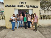 Visita a Escola Ana Cavalcante Albuquerque
