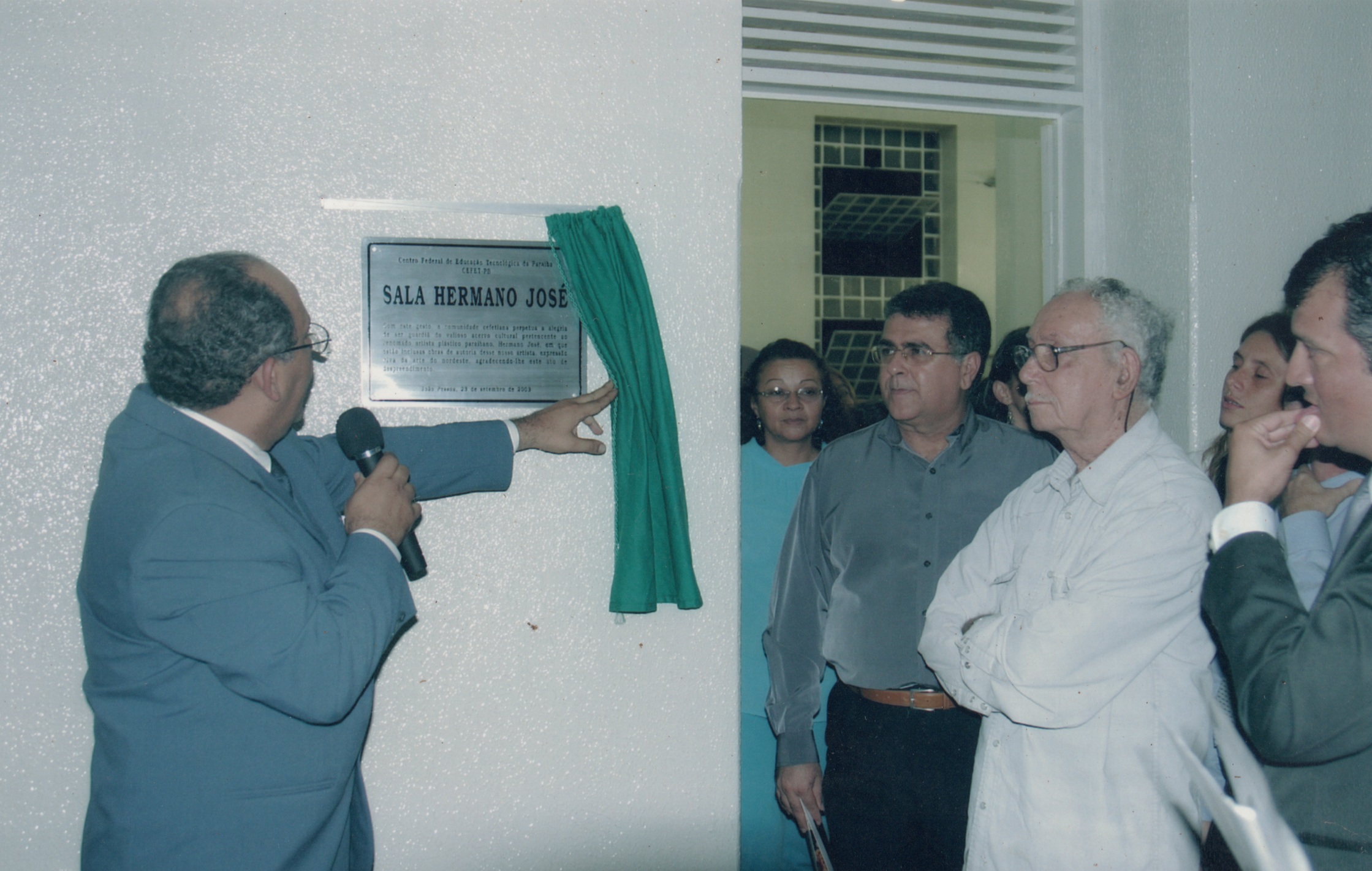Inauguração da sala Hermano José (CEFET