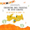 Cartaz Encontro de Folistas de Oito Baixos