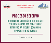 Cartaz resultado processo seletivo