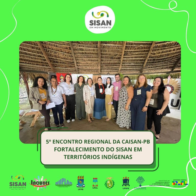 Cartaz Sisan em movimento