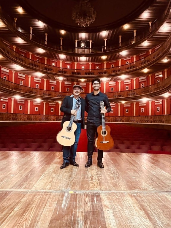 Maestro João Omar e Samuel Alves