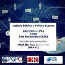 Palestra dia 26/11/2019