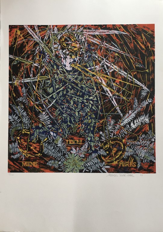 Mene, Tekel, Peres (tu reino-medido-pesado-dividido), 1993.