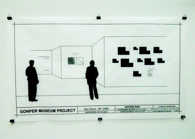 Gonper Museum - Antonio Dias: A ilustração da arte (Project), 2005.