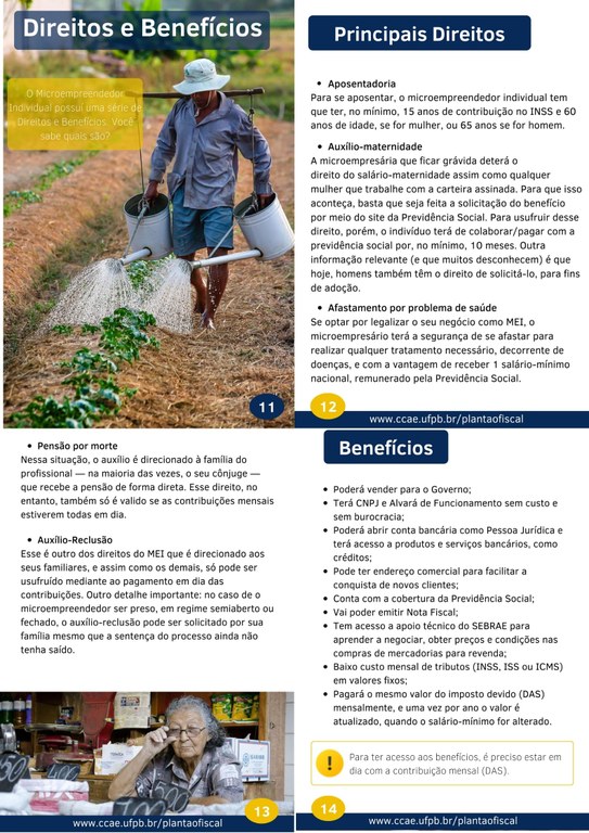 Direitos e Benefícios