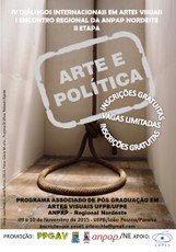 Anais do IV Diálogos Internacionais em Artes Visuais PPGAV UFPB/UFPE 
