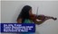 Apresentação Ana Júlia, do projeto Musicalização infantil através do Violino e Viola