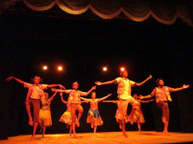 Palco do Teatro Lima Penante - NTU/PROEX/UFPB