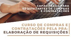 CURSO DE COMPRAS E CONTRATAÇÕES PELA PRA