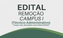 edital de remoção