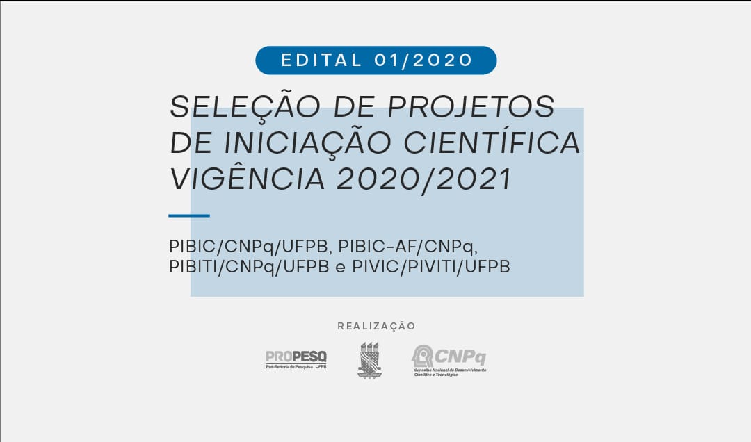 Edital 01-2020 - PROPESQ