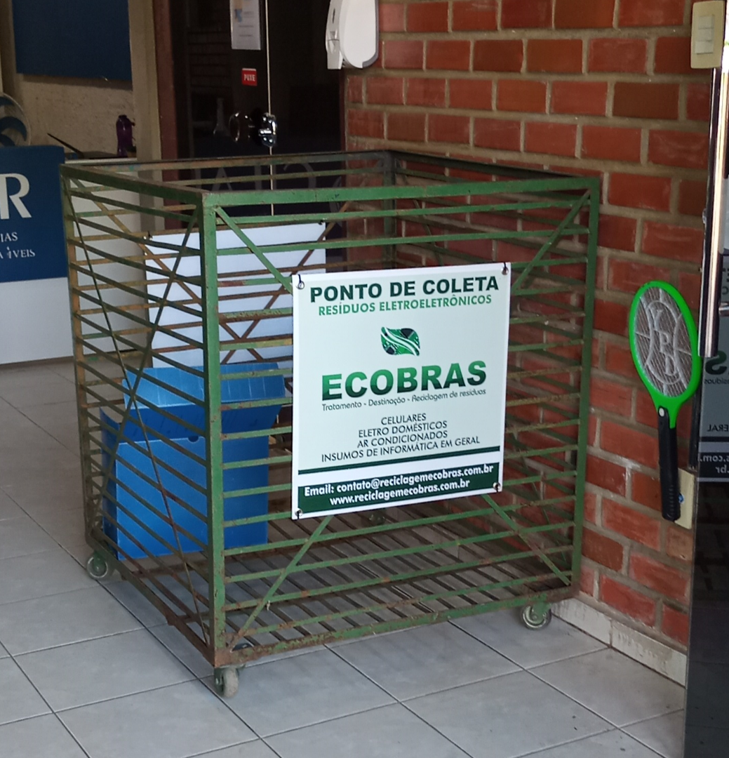 PEV está instalado na secretaria do CEAR e é fruto de uma parceria entre o CEAR, Projeto TREE e a ECOBRAS.