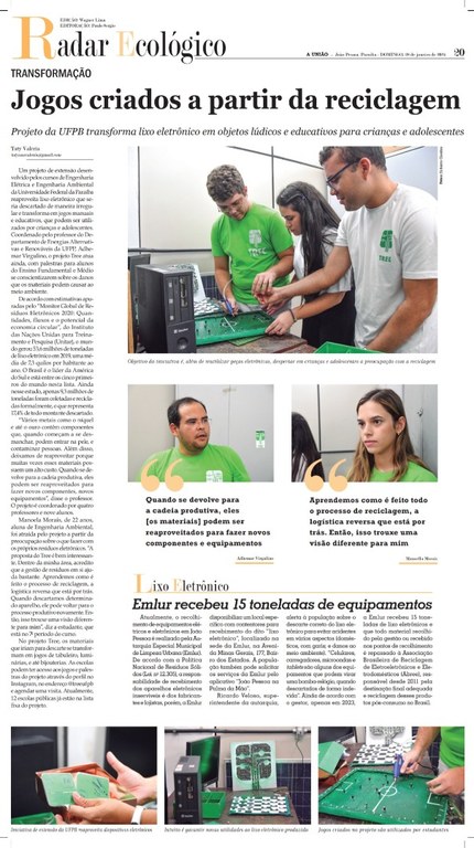 Caderno Radar Ecologico - Jornal a União 