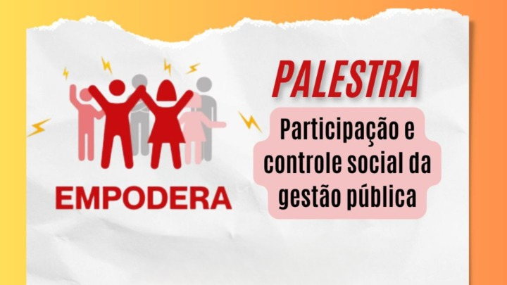 UFPB sedia palestra Participação e Controle Social da Gestão Pública UFPB sedia palestra Participação e Controle Social da Gestão Pública