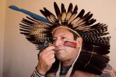 Graduado em História, liderança dá aulas também de Tupy e Artes na aldeia Alto do Tambá, na Baía da Traição, Litoral Norte paraibano. Foto: Divulgação