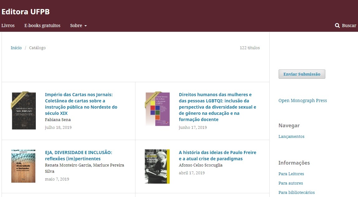 Editora UFPB é a 1ª no país a adotar software livre para publicar livros