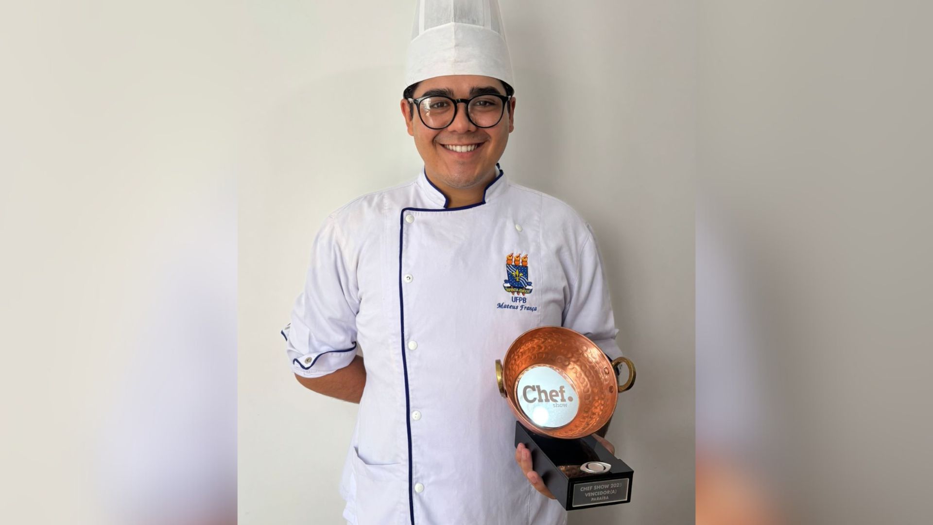 Estudante de Gastronomia da UFPB vence, na Paraíba, o concurso Chef Show 2025 Estudante de Gastronomia da UFPB vence, na Paraíba, o concurso Chef Show 2025