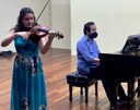 Estudante de violino na UFPB é premiada em concurso internacional